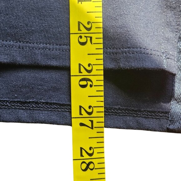 Good American Women’s Rugby Top Navy M Preppy, Quiet Luxury, Streetwear Layers - Picture 11 of 12